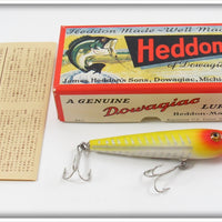 Heddon Smith Yellow Shore Zaragossa Jr Lure In Box 6400 XRY