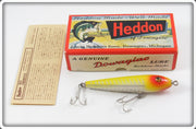 Heddon Smith Yellow Shore Zaragossa Jr Lure In Box 6400 XRY