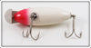 Creek Chub Blended Red Head White Body Baby Wiggler