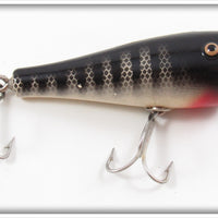Vintage Creek Chub Black Scale Plunker Lure 3233