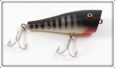 Vintage Creek Chub Black Scale Plunker Lure 3233