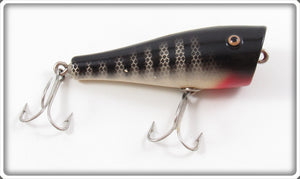 Vintage Creek Chub Black Scale Plunker Lure 3233