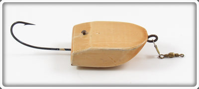Vintage Unknown White Chunk Bait Lure