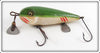 Donaly Green & White Redfin Minnow