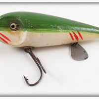 Donaly Green & White Redfin Minnow