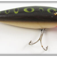 Vintage Creek Chub Frog Spot Wiggler Lure 119 