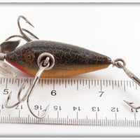 Heddon Green Crackleback 20 Baby Dowagiac Minnow