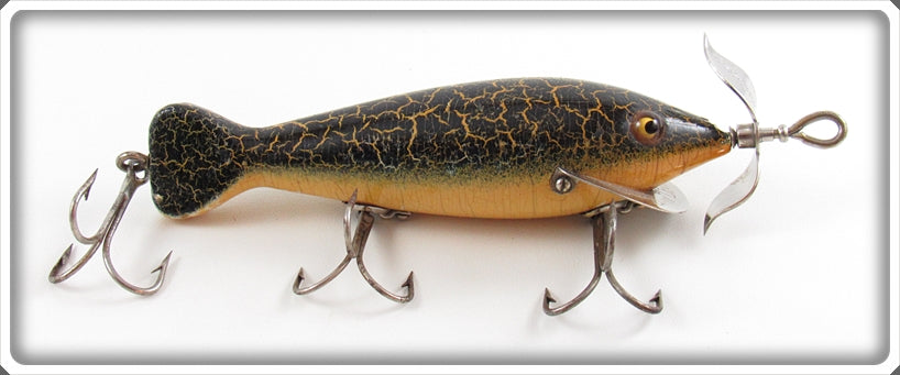 Vintage Heddon Green Crackleback Spin Diver Lure 3000 For Sale | Tough ...
