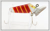 North American Products Clear Red Stripes Gurgling Joe In Tube