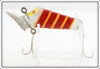 North American Products Clear Red Stripes Gurgling Joe In Tube