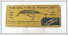 Creek Chub Perch Intro Wiggler In Correctly Stamped Intro Box