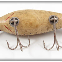 Chas W. Lane Brown Finish Lane's Wonder Wagtail Wobbler ~