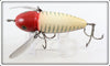 Heddon Red & White Shore Musky Crazy Crawler 2150 XRW