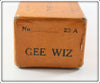 All Star Bait Co Musky Gee Wiz Frog Empty Box 23 A