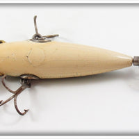 Pflueger Green Crackleback Three Hook Neverfail Minnow ~