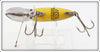 Heddon Uncatalogued Perch Yellow Belly Go Deeper River Runt D 9119 LYB