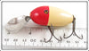 Creek Chub White And Red Flip Flap In Box 4402