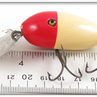 Creek Chub White And Red Flip Flap In Box 4402