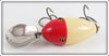 Creek Chub White And Red Flip Flap In Box 4402