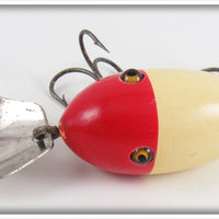 Creek Chub White And Red Flip Flap In Box 4402