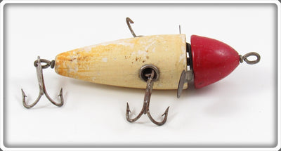 Shakespeare Red & White Floating Spinner Rotary Head Lure
