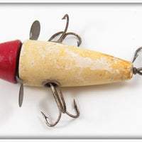 Shakespeare Red & White Floating Spinner Rotary Head