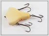 Howe's Red & White Vacuum Bass Bait In Tin ~