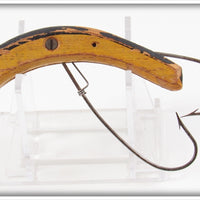 Ideel Fish Lures Yellow & Black Wood Weeder