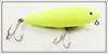 Vintage Heddon Uncatalogued Fluorescent Yellow Anchovy Zara II Lure