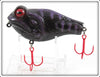 Moreau Baits Black & Purple 3" Frog