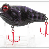 Moreau Baits Black & Purple 3" Frog