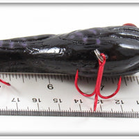 Moreau Baits Black & Purple 3" Frog