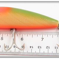 Rebel Green Back Orange Bone P42 Popper Minnow In Box