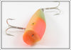 Rebel Green Back Orange Bone P42 Popper Minnow In Box