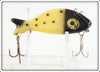 Doug English Bingo Yellow Black Spots Pluggin' Shorty Deep Runner Lure