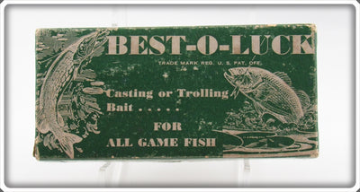 Vintage South Bend Best O Luck 943 P Empty Lure Box