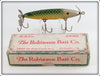 Vintage The Robinson Bait Co Orlando Shiner Lure In Box