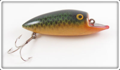 Vintage Moonlight Green Scale Little Wonder Lure 