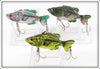 Mann's Baby Bass, Silver Baby Bass & Chartreuse Leroy Brown Lot