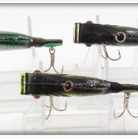 Mann's Baby Bass, Silver Baby Bass & Chartreuse Leroy Brown Lot