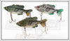 Mann's Baby Bass & Silver Baby Bass Leroy Brown Lot Of Three