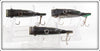 Mann's Baby Bass & Silver Baby Bass Leroy Brown Lot Of Three