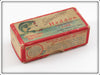 Heddon Red & White Bubbling Bug Empty Box 90 RW