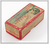 Heddon Red & White Bubbling Bug Empty Box 90 RW