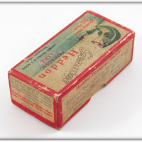 Heddon Red & White Bubbling Bug Empty Box 90 RW