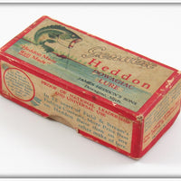 Heddon Red & White Bubbling Bug Empty Box 90 RW