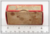 Heddon Red & White Bubbling Bug Empty Box 90 RW