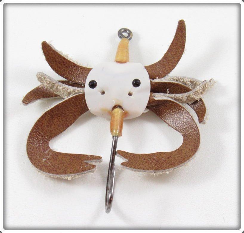 Vintage B-17 White Fly Rod Crab Lure