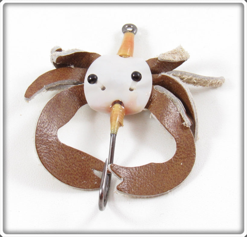 Vintage B-17 White Fly Rod Crab Lure
