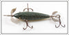 Heddon Green Crackleback Early Two Belly Weight 100 Dowagiac Minnow